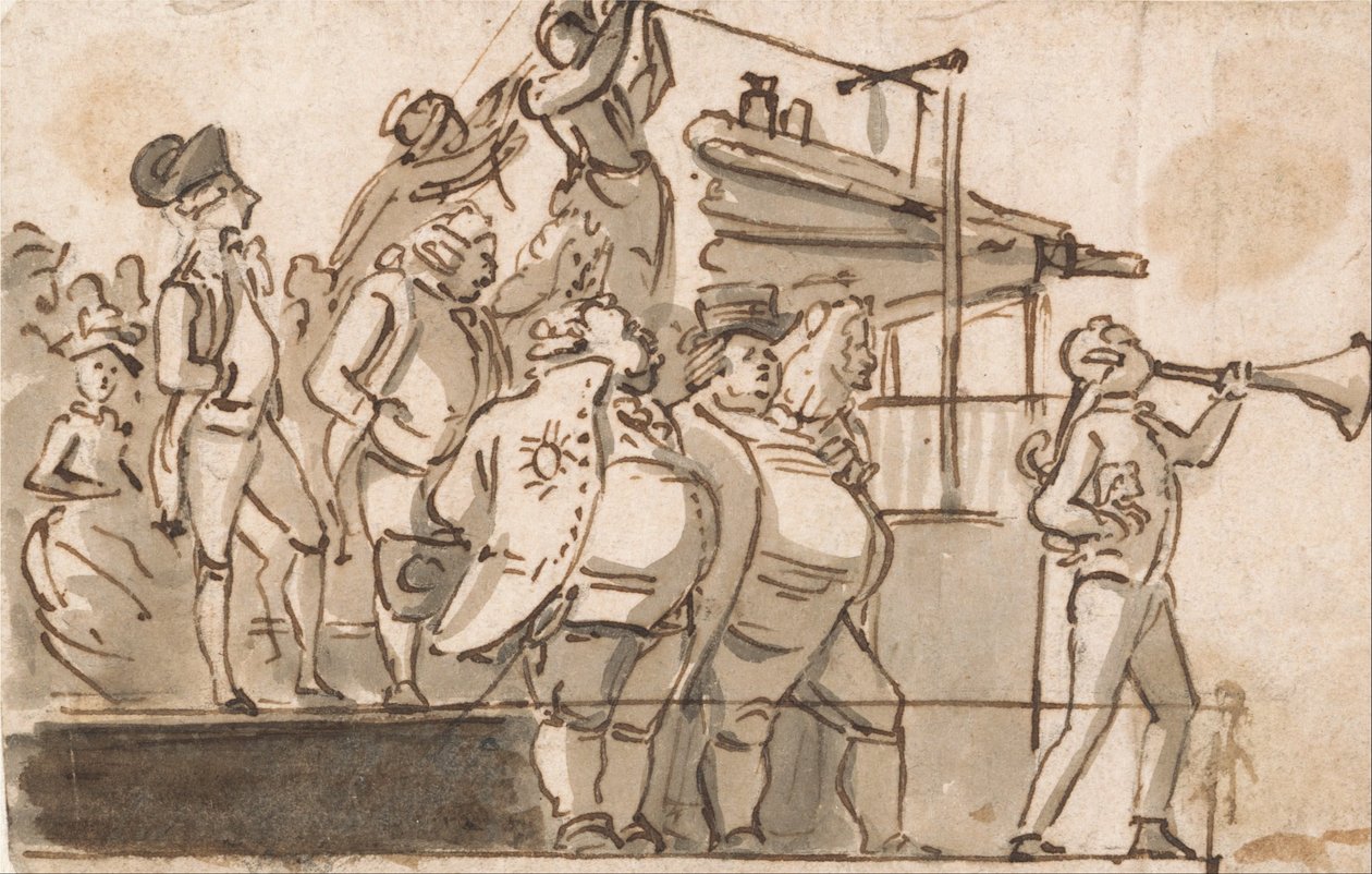 seçim sahnesi by Paul Sandby