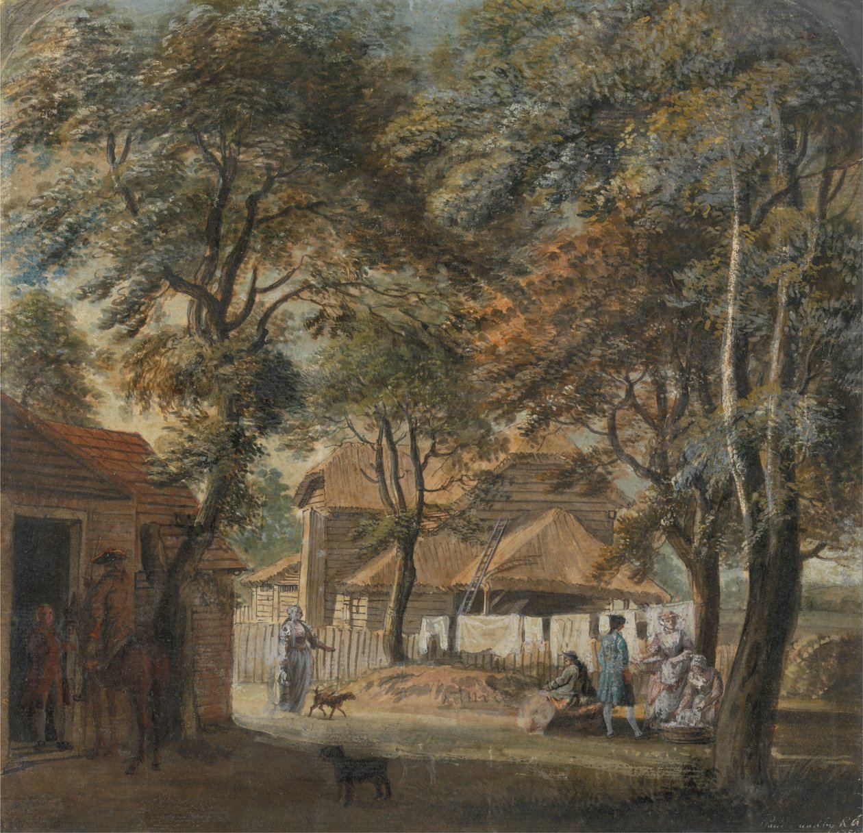 Yarım Ev, Sadlers Wells by Paul Sandby