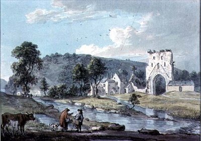 Hubberston Manastırı: Milford Haven Yakınında by Paul Sandby