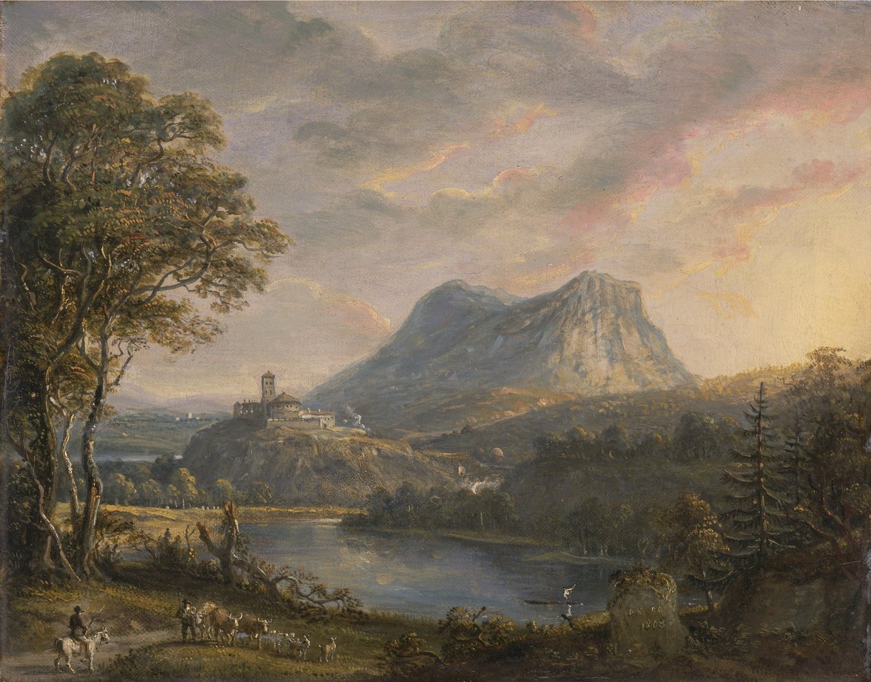 Göl Manzarası by Paul Sandby