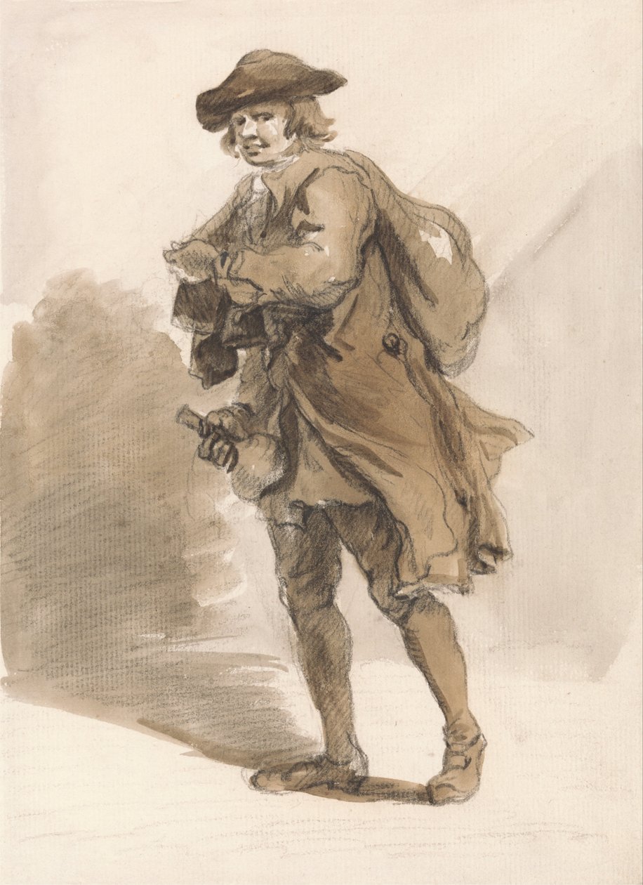 Londra Ağlıyor - Şişeli Bir Adam by Paul Sandby