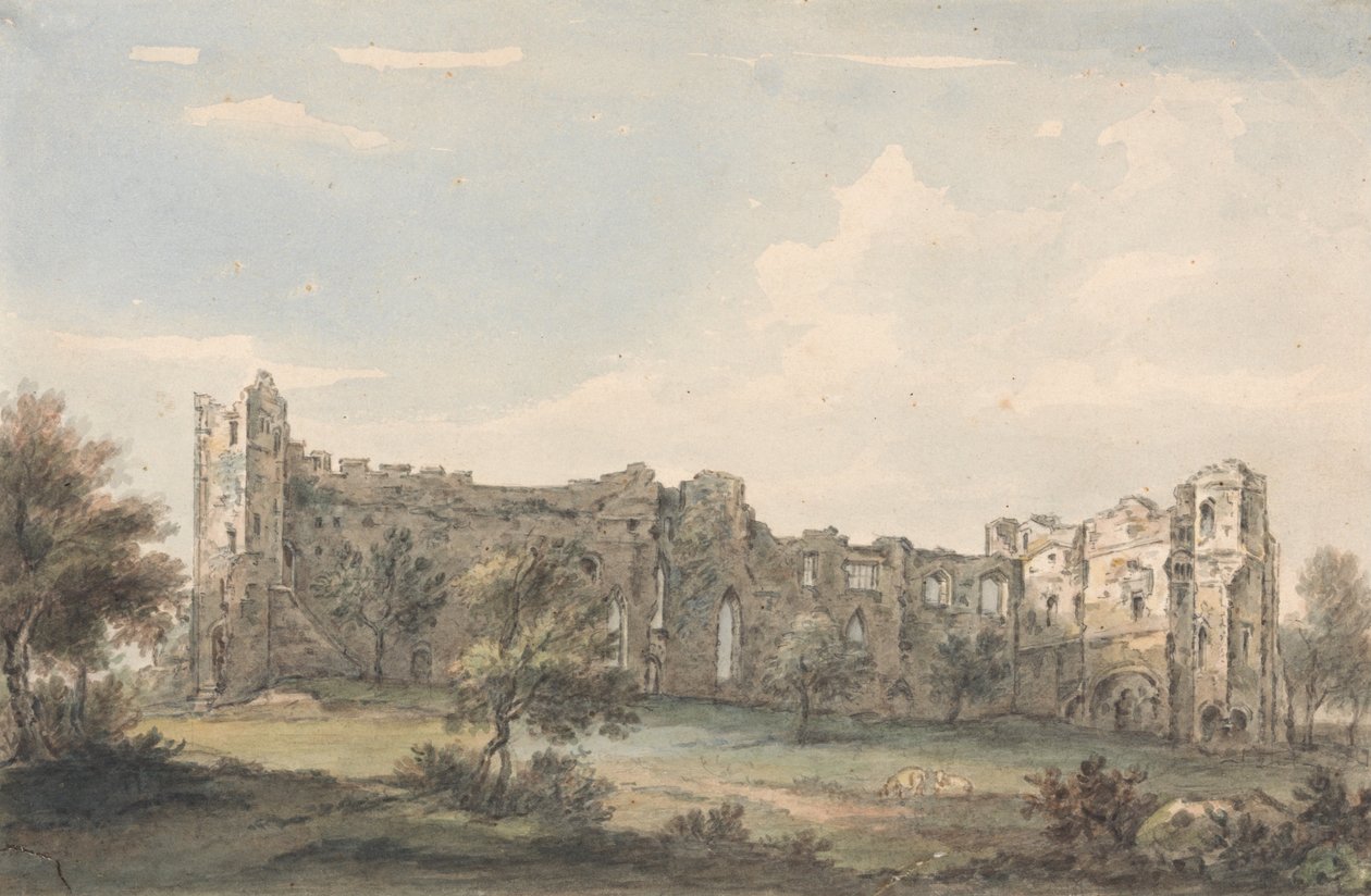 Newark Kalesi Harabeleri by Paul Sandby