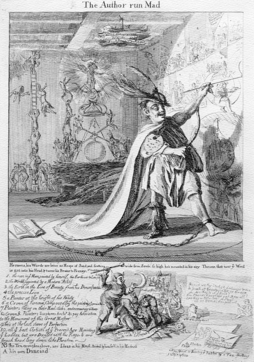 Yazar Koşmak Deli, 1755 by Paul Sandby
