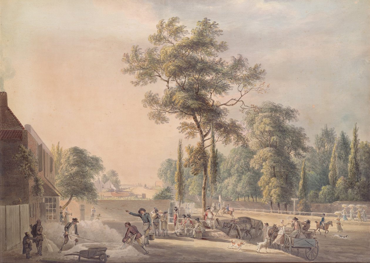 Eski Kuğu, Bayswater by Paul Sandby