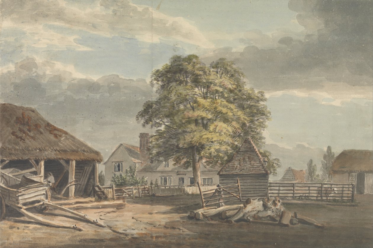 Woodyard, Büyük Windsor Parkı by Paul Sandby