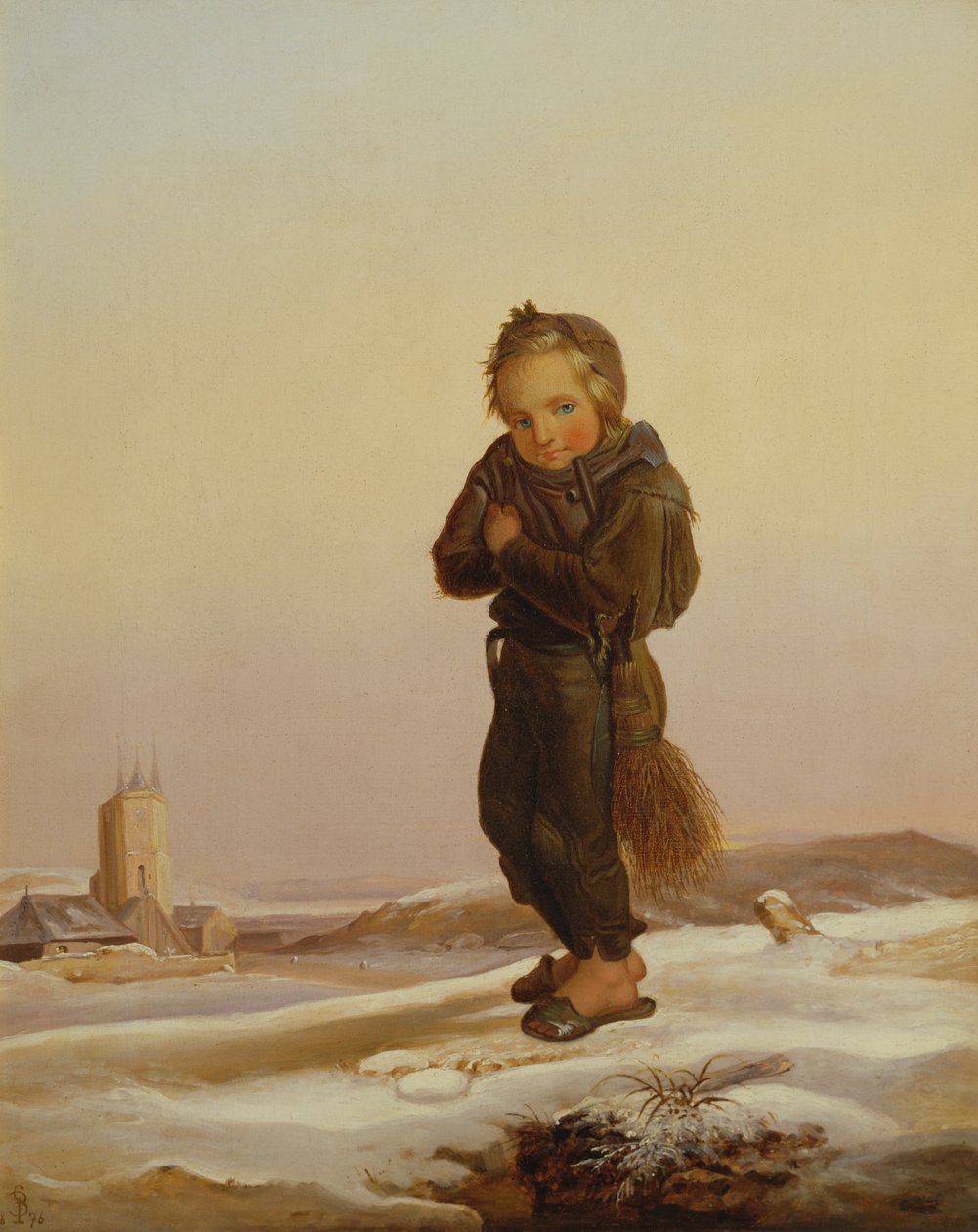 Karda Çocuk Baca Süpürgesi, 1876 by Paul Seignac