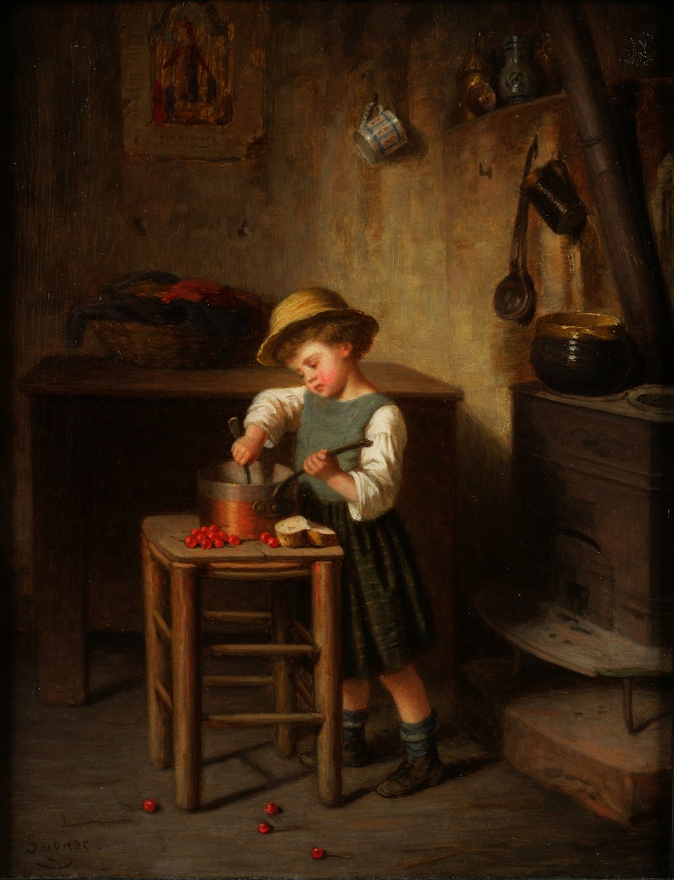 genç aşçı by Paul Seignac