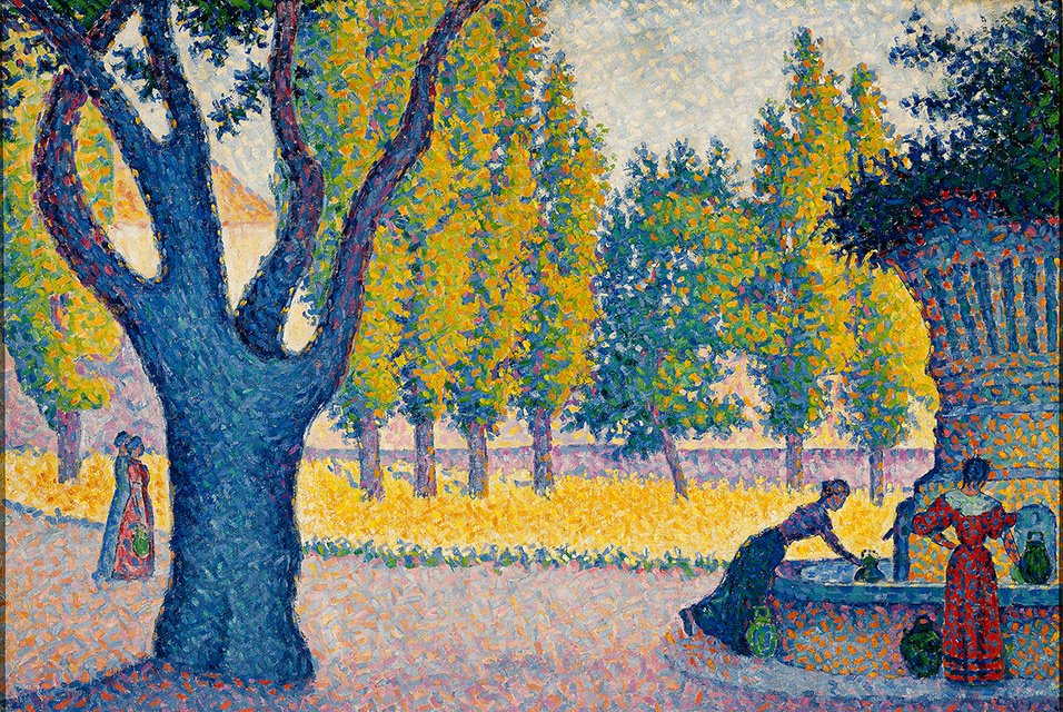 Aziz Trope. lisans çeşmesi by Paul Signac