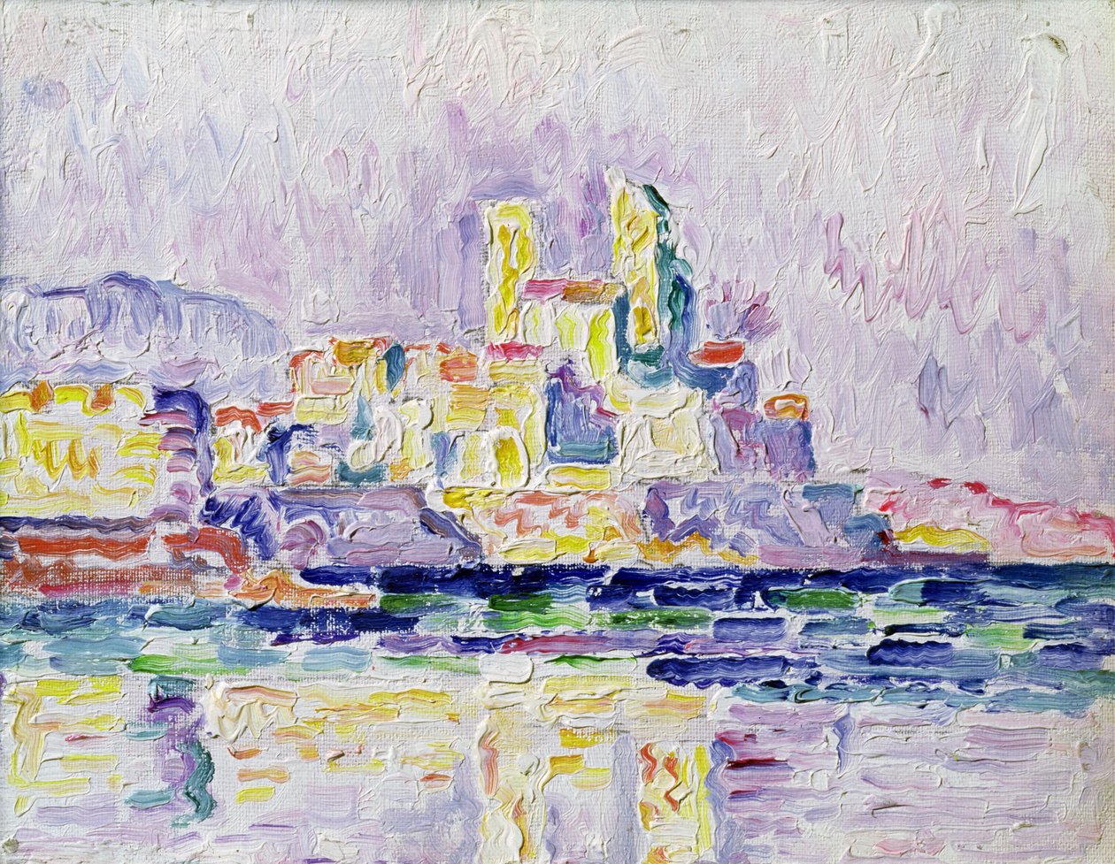 Antibes (çalışma), 1918-19 by Paul Signac