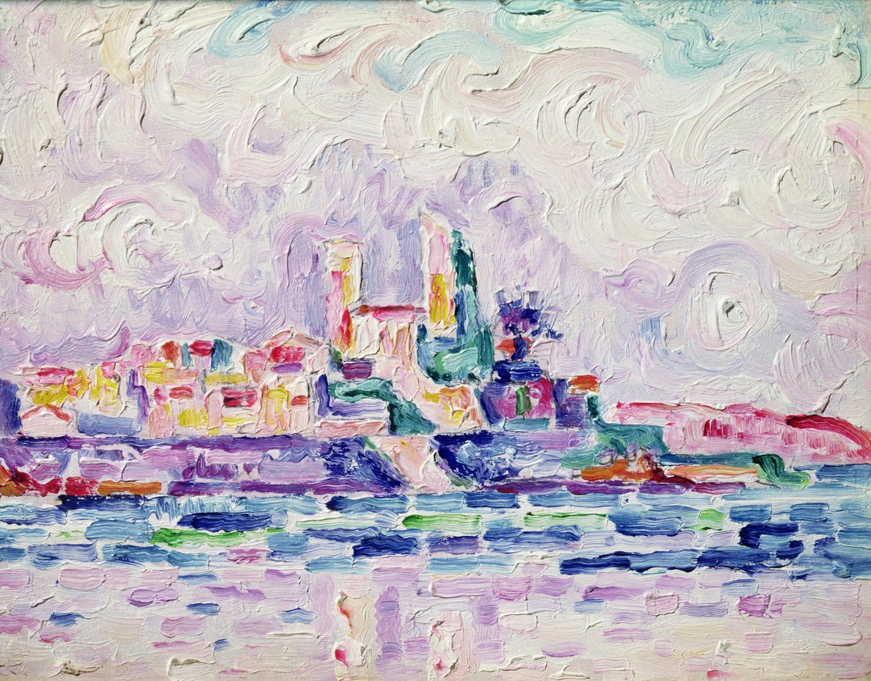 Antibes (çalışma), 1918-19 by Paul Signac