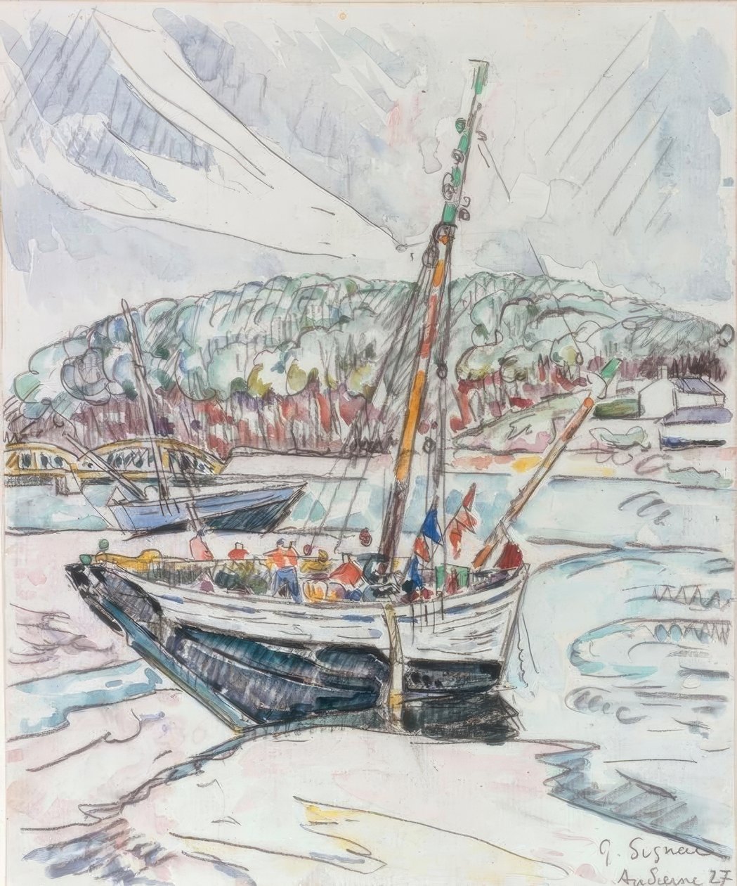 izleyici by Paul Signac