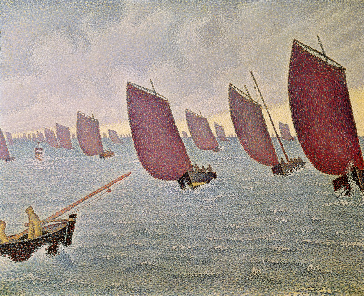 Esinti, Concarneau, 1891 by Paul Signac