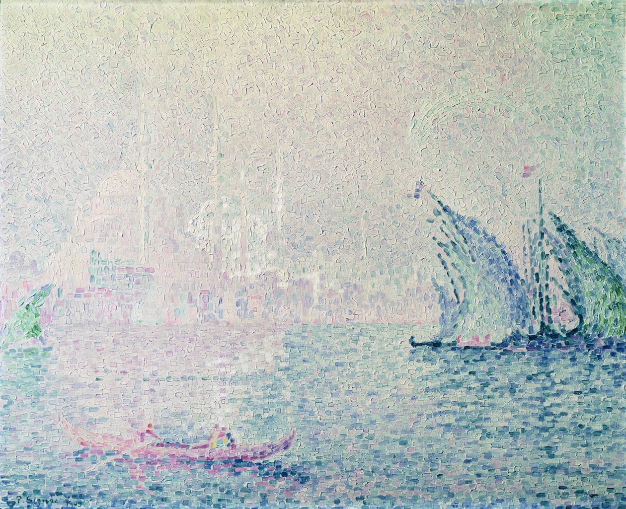 Konstantinopolis, 1909 by Paul Signac