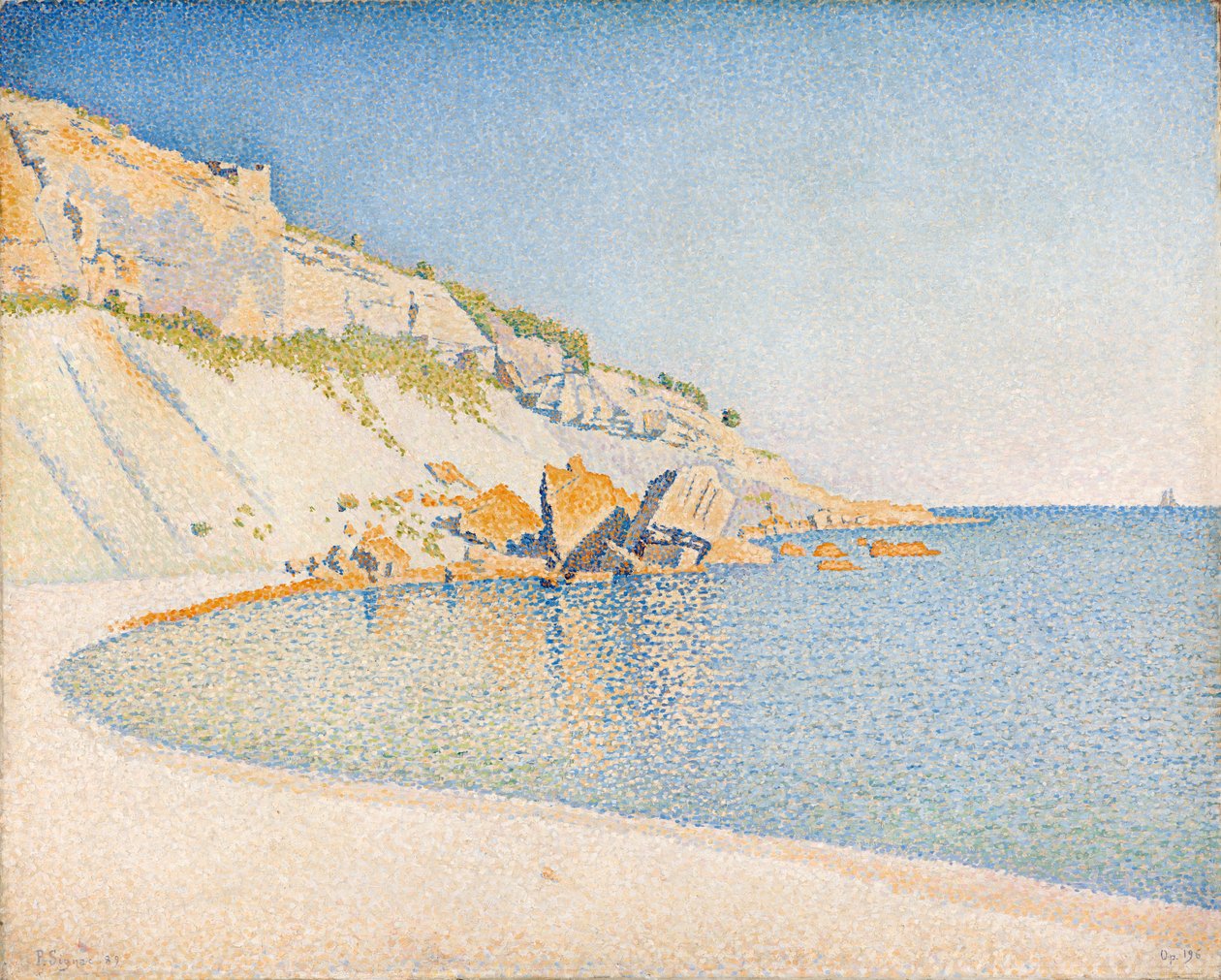 Fransız Rivierası, 1889 by Paul Signac