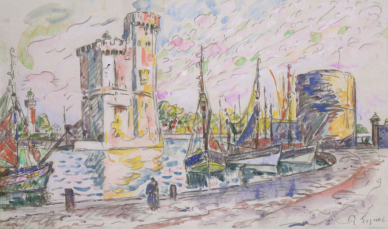 La Rochelle  by Paul Signac