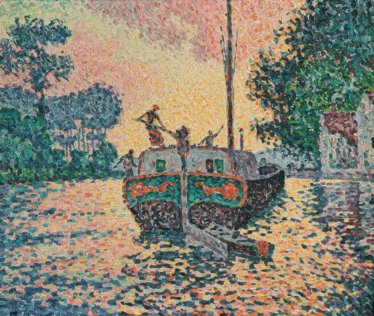 mavna, Samois by Paul Signac
