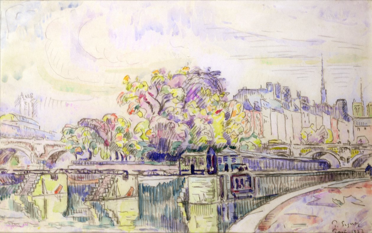 Paris, 1923 by Paul Signac