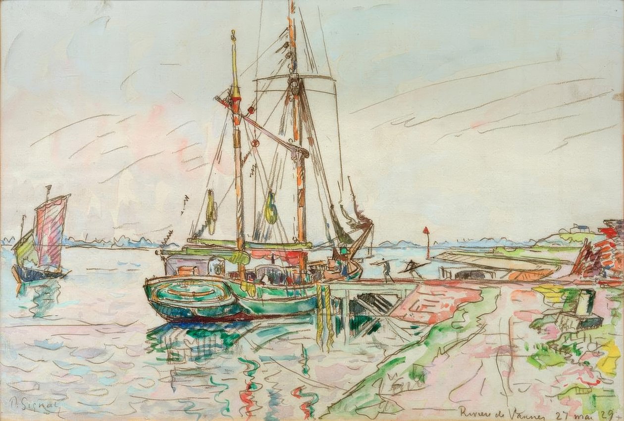 Vannes Nehri by Paul Signac