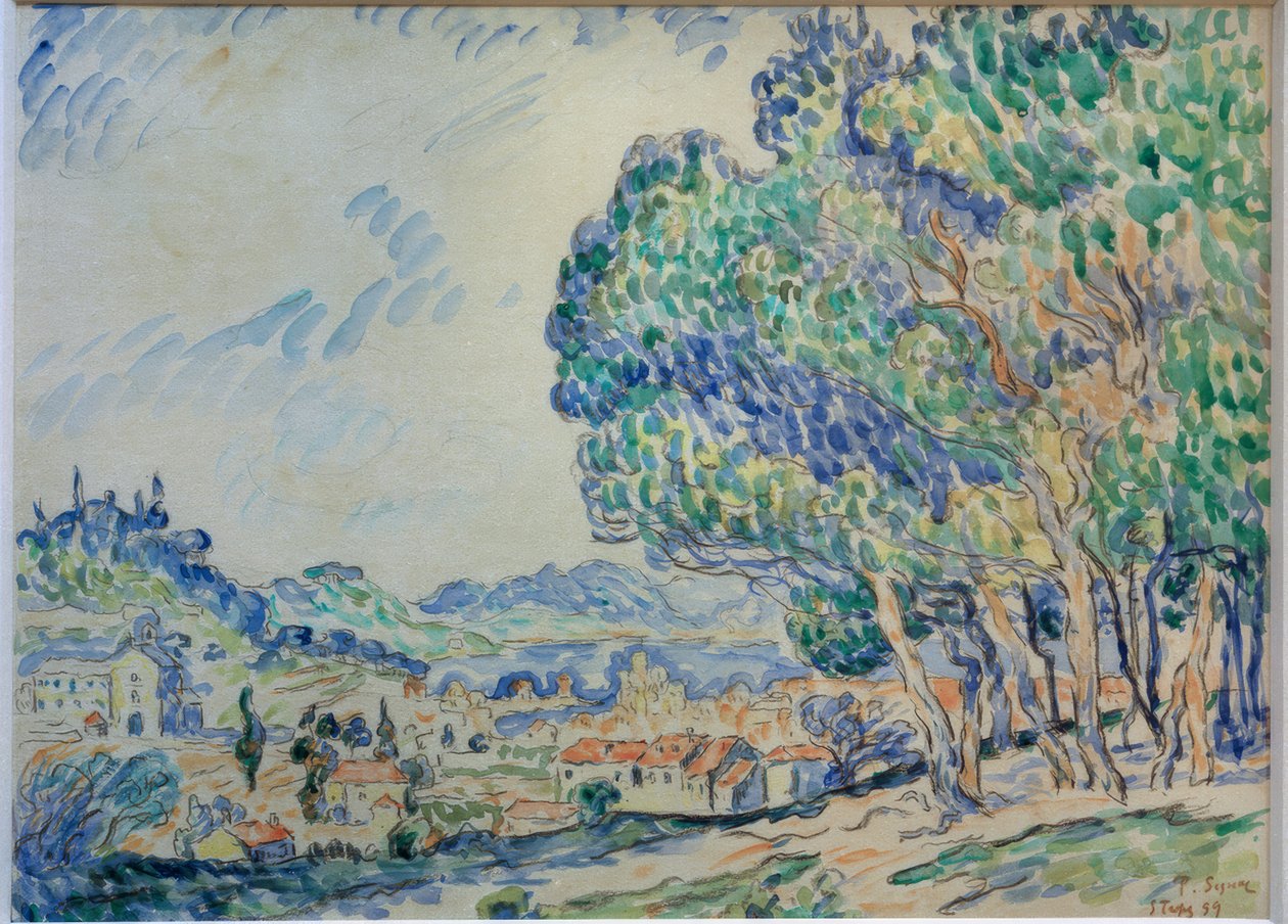 Aziz Trope by Paul Signac
