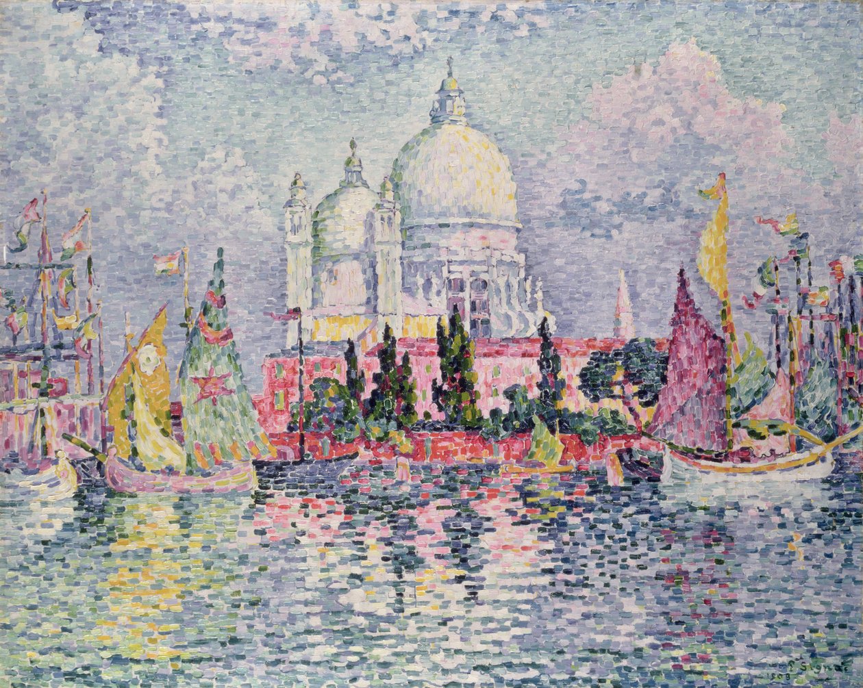 Santa Maria della Selamı, 1908 by Paul Signac