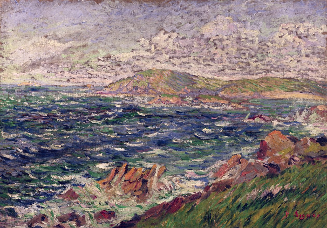 Aziz Briac, 1885 by Paul Signac