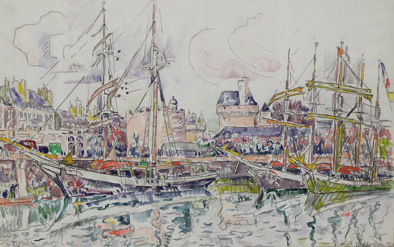 NS. Malo, 1930 by Paul Signac