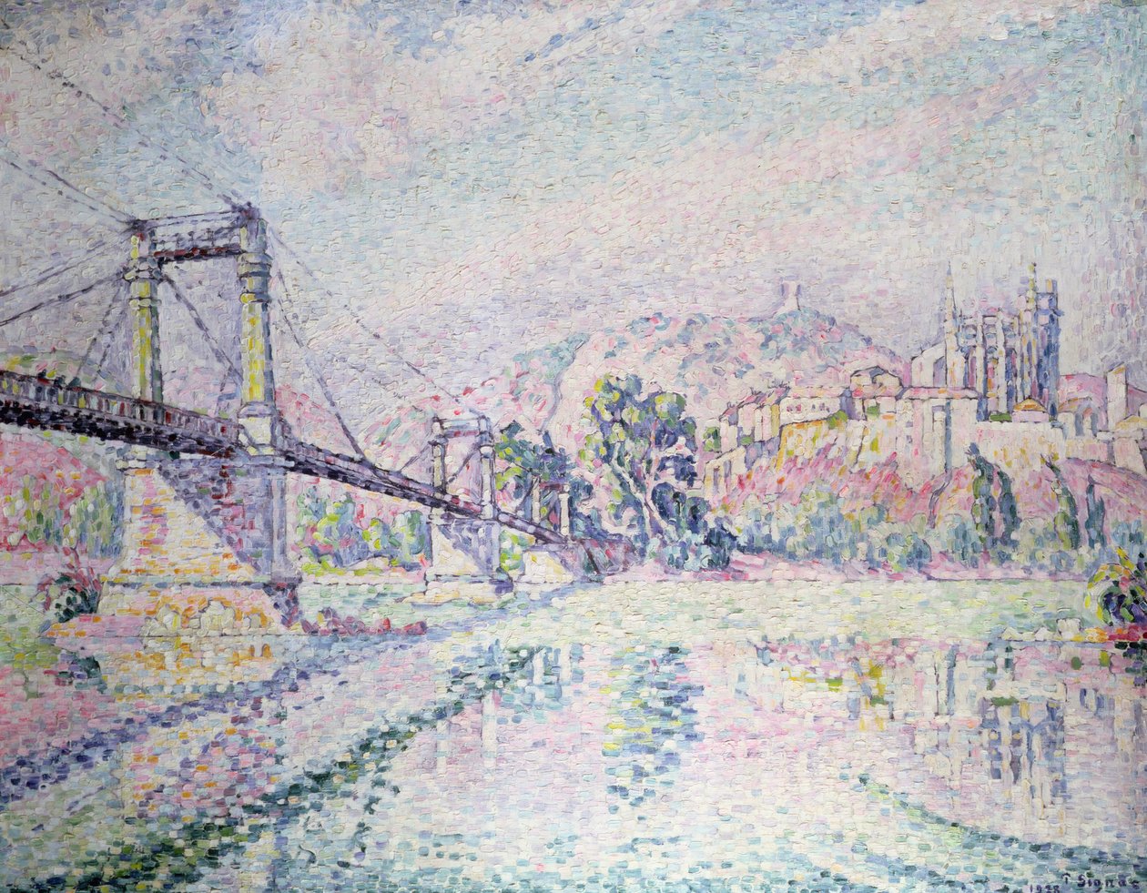 Köprü, 1928 by Paul Signac