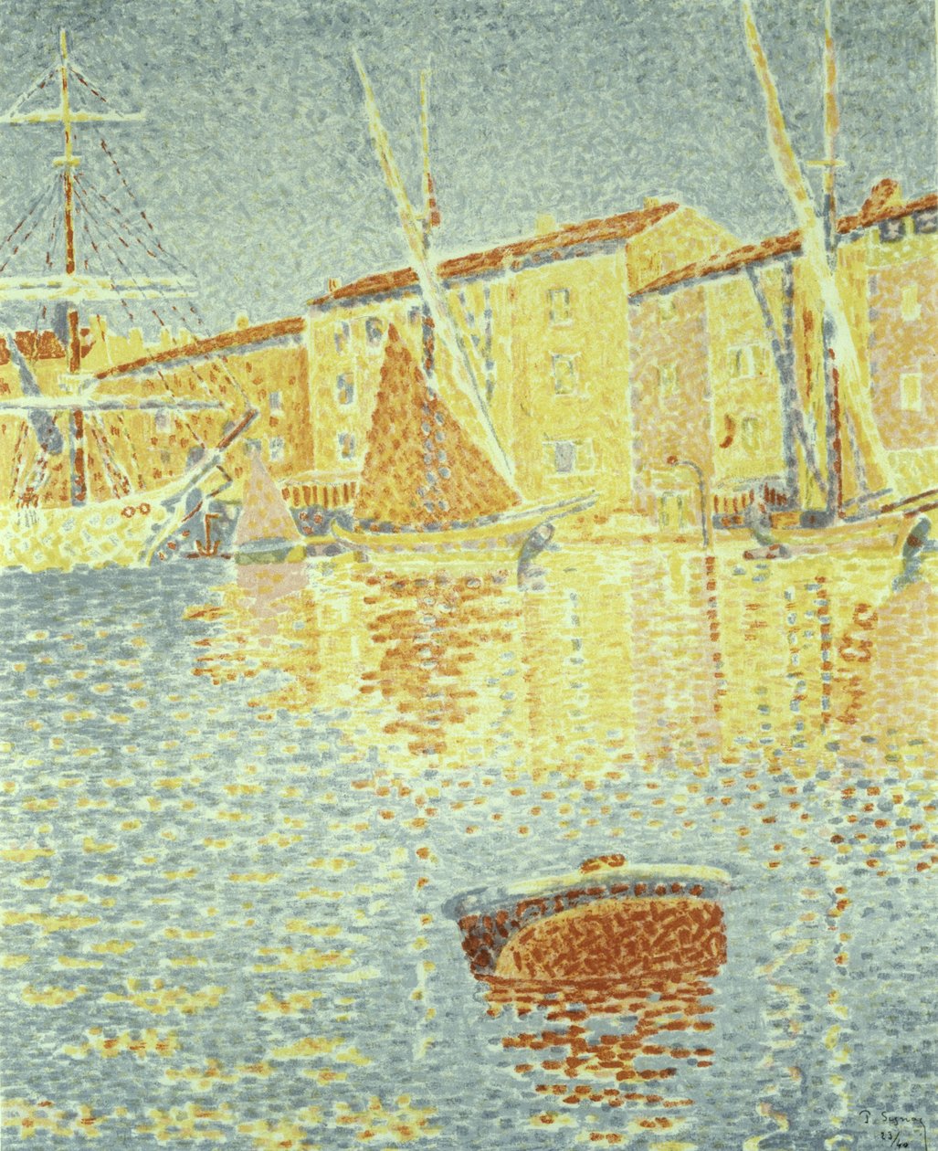 Şamandıra, 1894 by Paul Signac