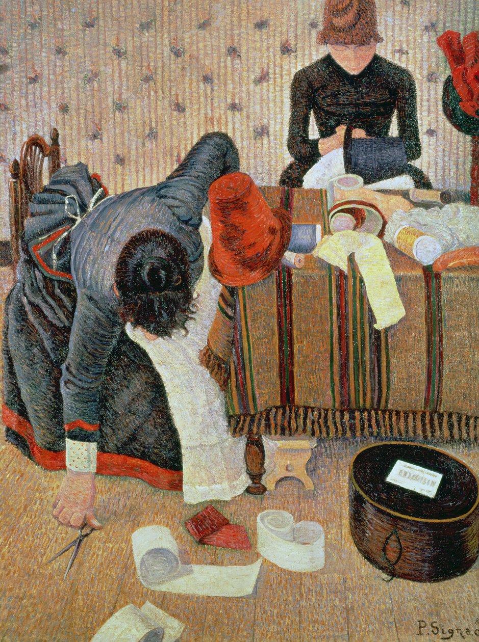 Değirmenci, 1885 by Paul Signac
