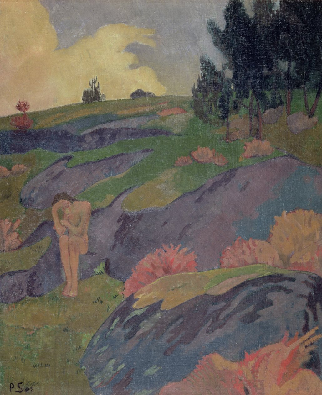 Melankoli veya Breton Havva, 1890 dolayları by Paul Sérusier
