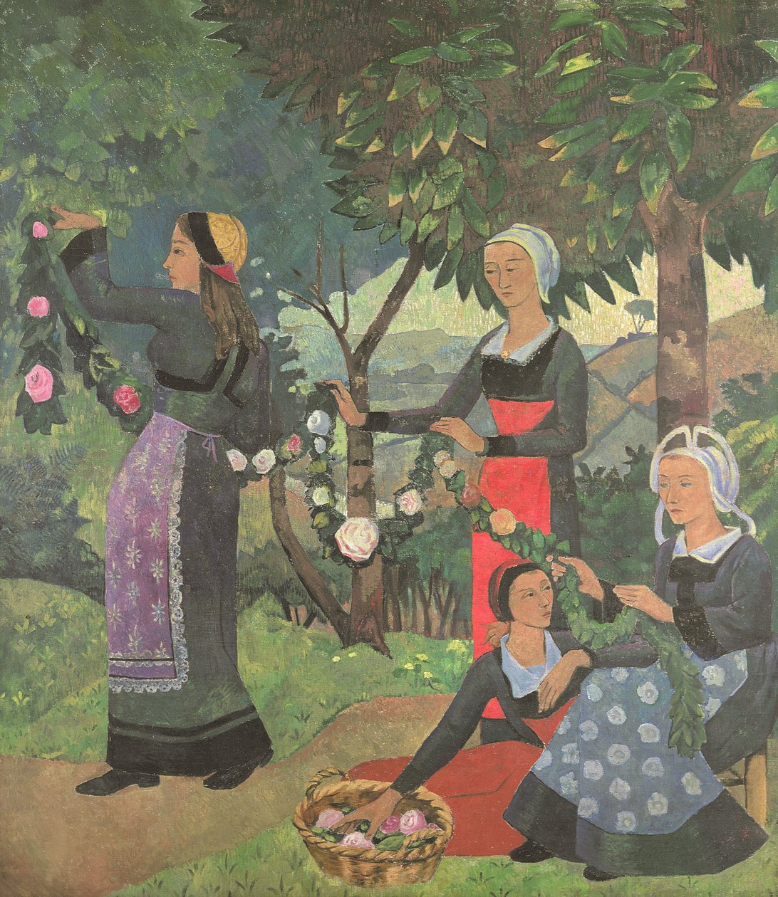 Güllerin Çelengi, c.1898 by Paul Sérusier