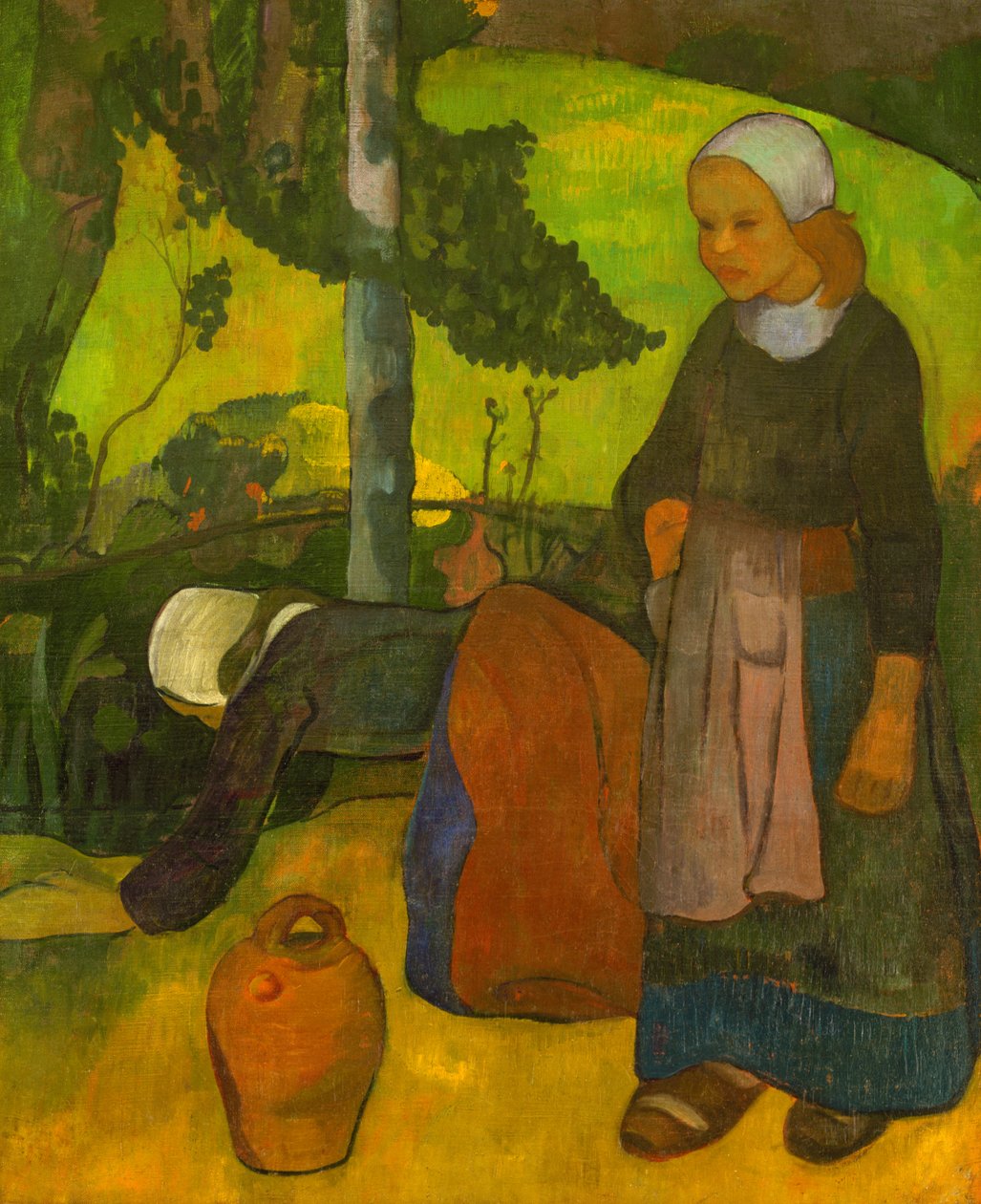 Çamaşırcı Kadınlar, c.1891-92 by Paul Sérusier
