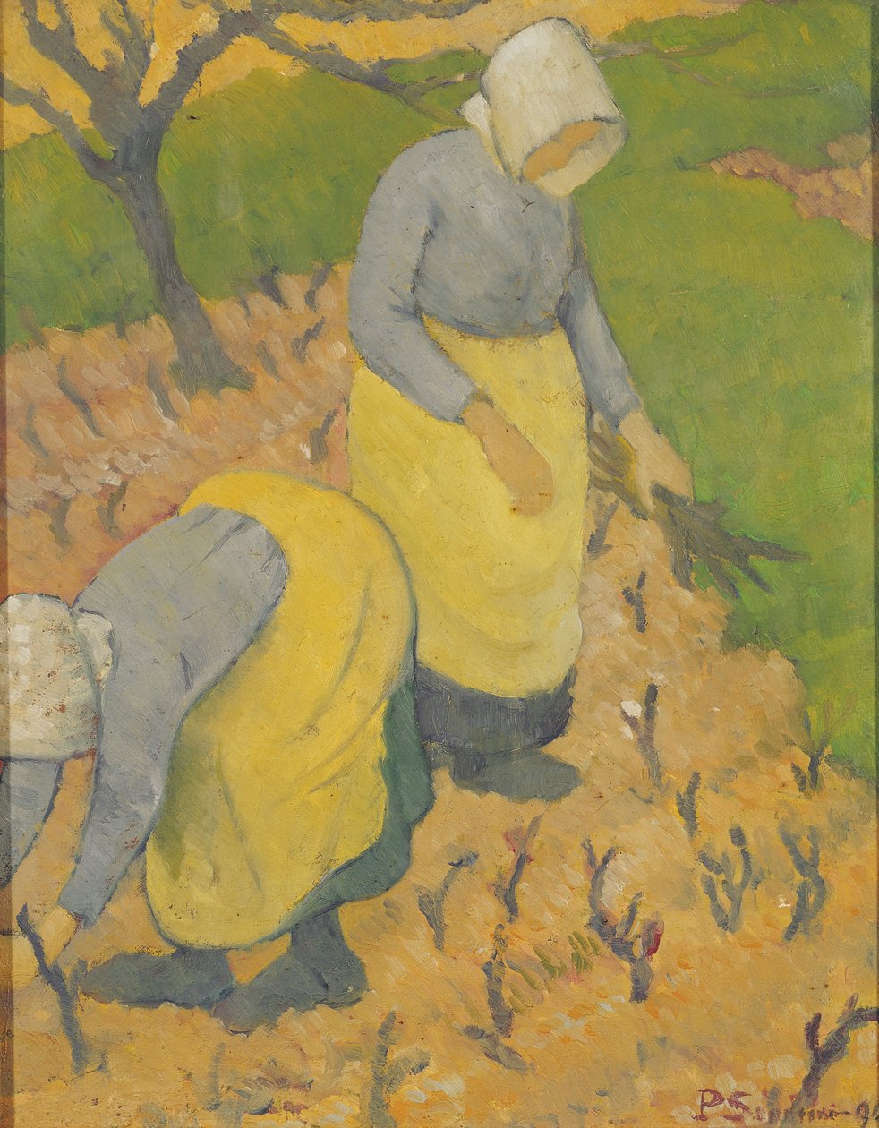Women in the Vineyard, 1890  by Paul Sérusier