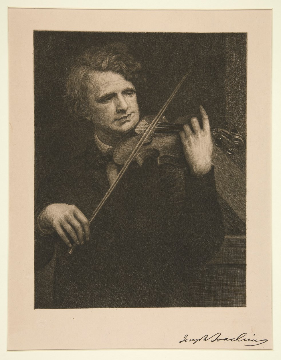 Joseph Joachin by Paul Adolphe Rajon