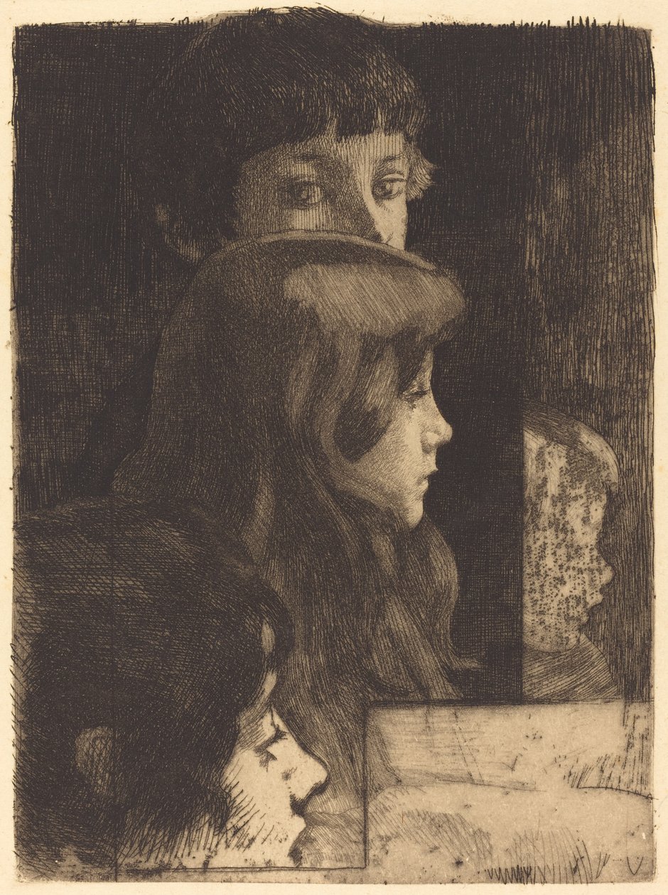 Bir Aile Bir Aile, 1890. by Paul Albert Besnard
