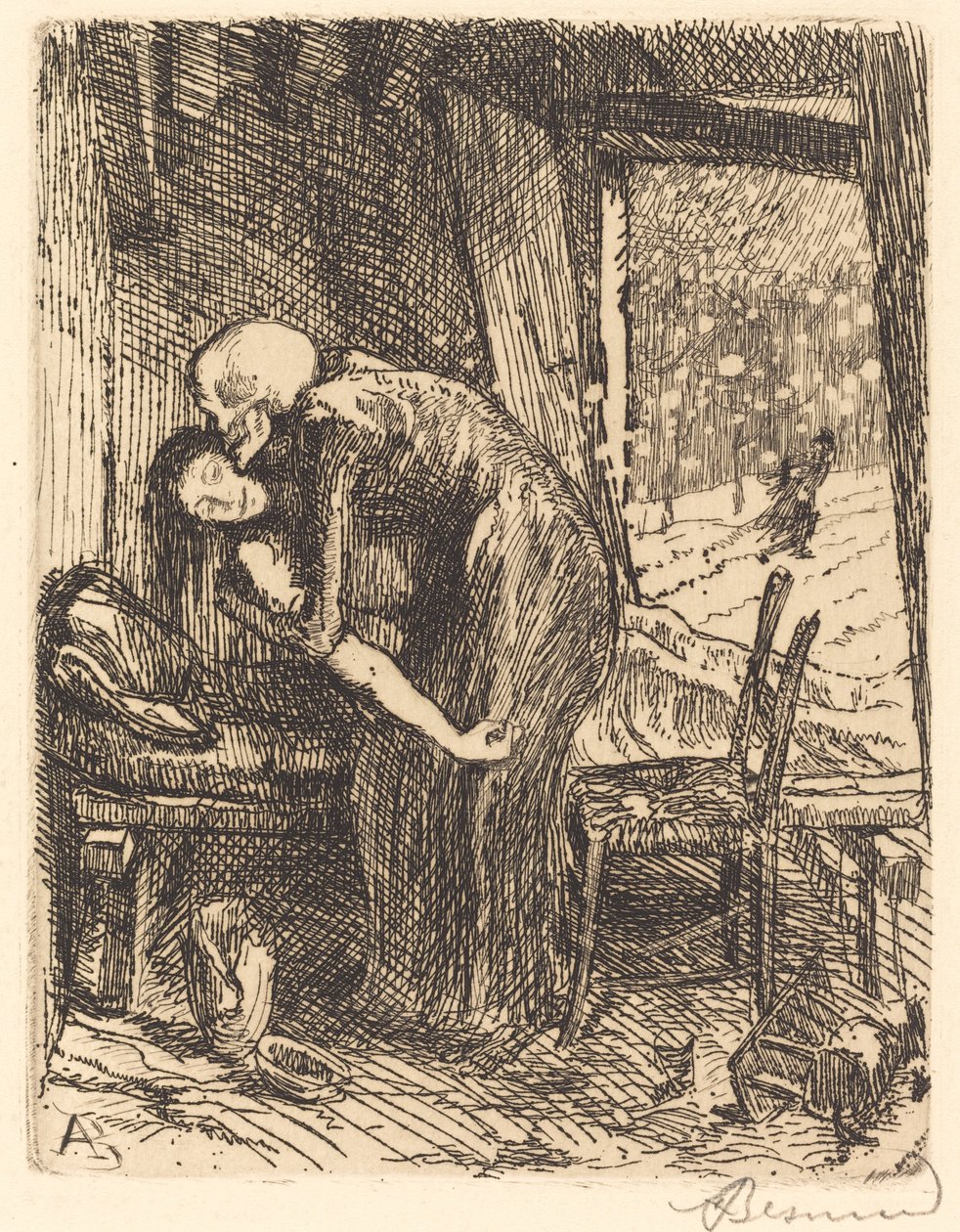 Hayırsever, 1900. by Paul Albert Besnard
