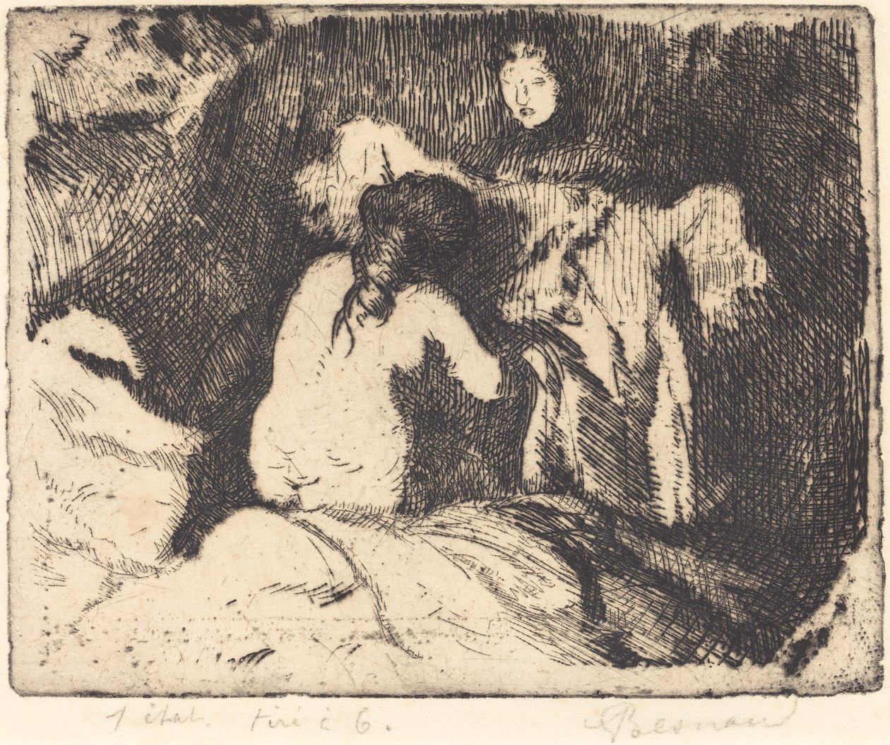 Kalkıyor Le kolu, 1913. by Paul Albert Besnard