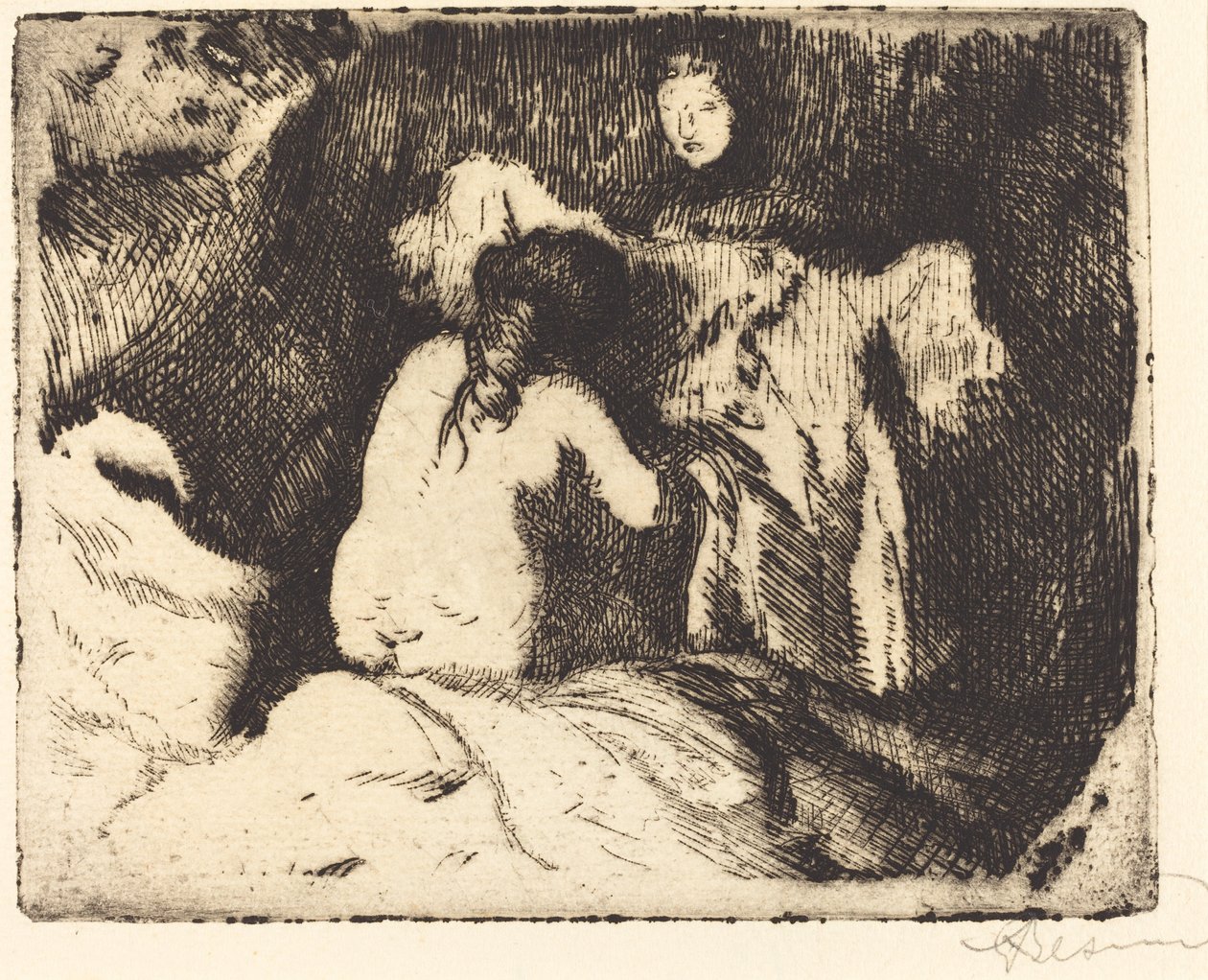 Kalkıyor Le kolu, 1913. by Paul Albert Besnard