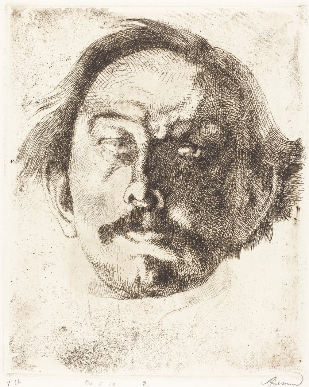 Jules Destree, 1917. by Paul Albert Besnard