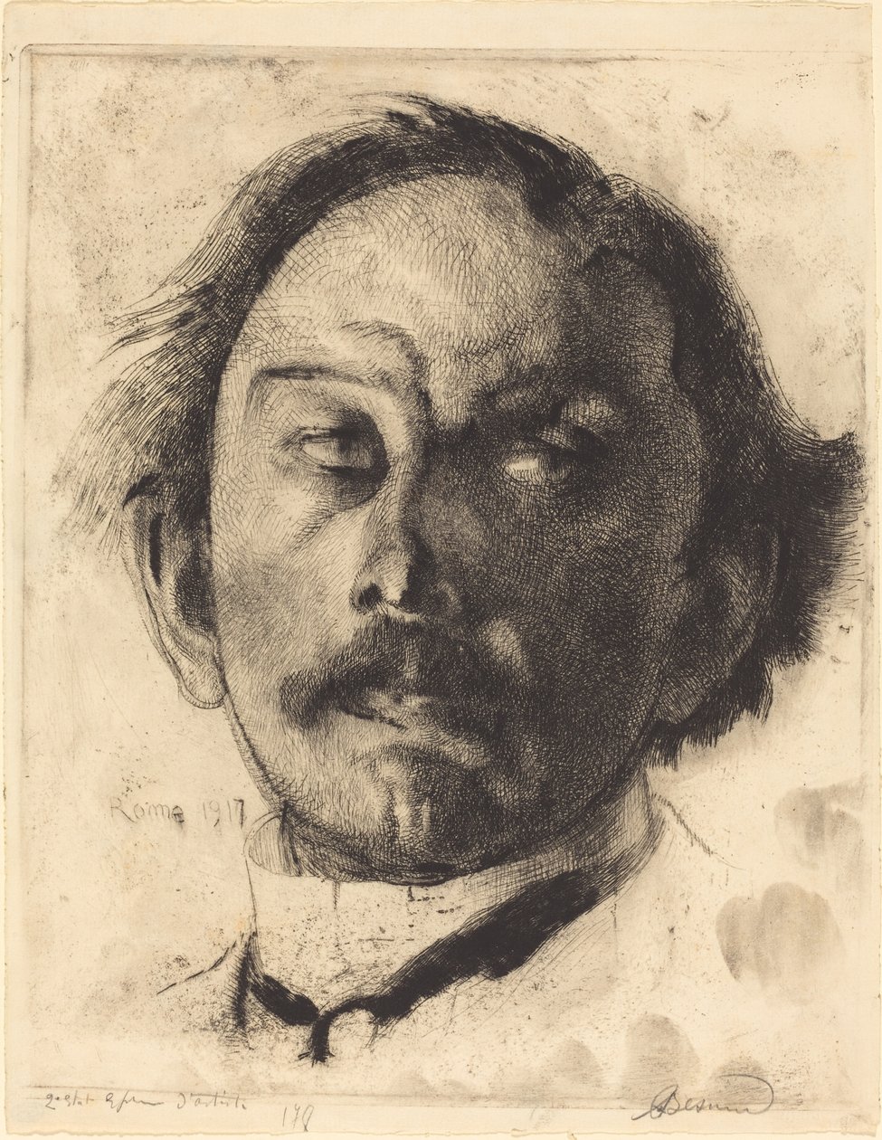 Jules Destree, 1917. by Paul Albert Besnard