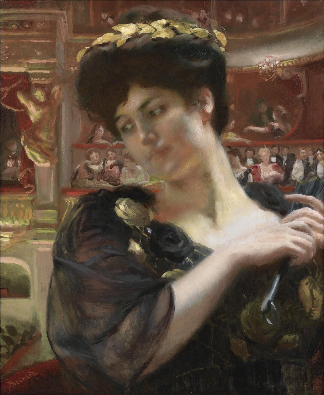 Komedi Française. Aktris Gabrielle Réjane
