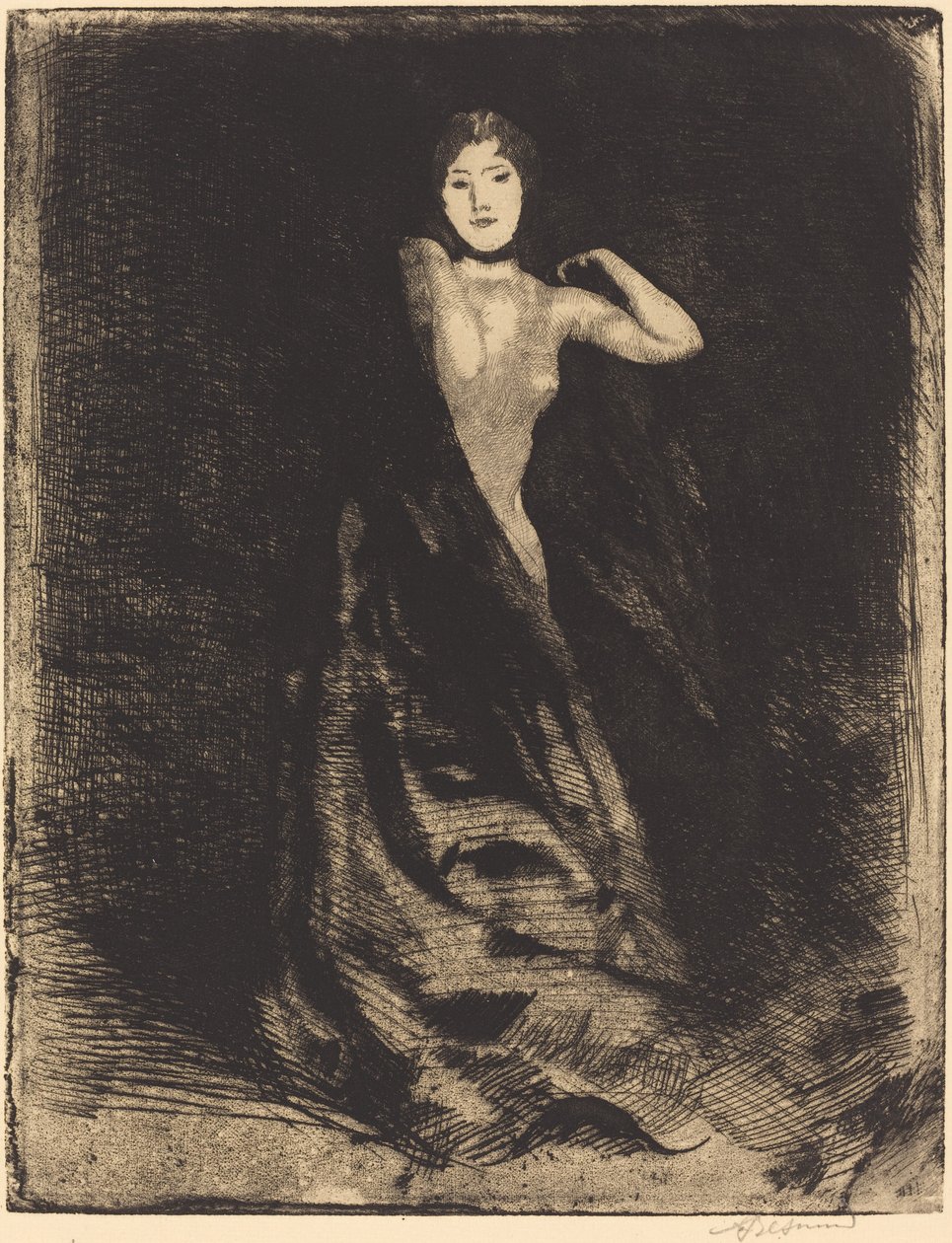 Kadın cephesi, c. 1886. by Paul Albert Besnard