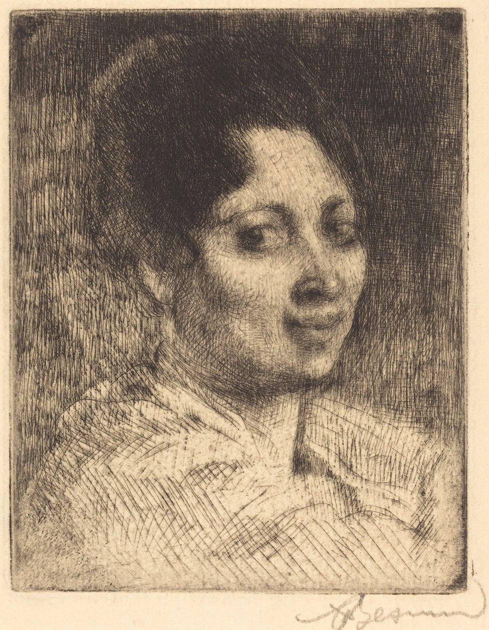 Peppina, 1919. by Paul Albert Besnard