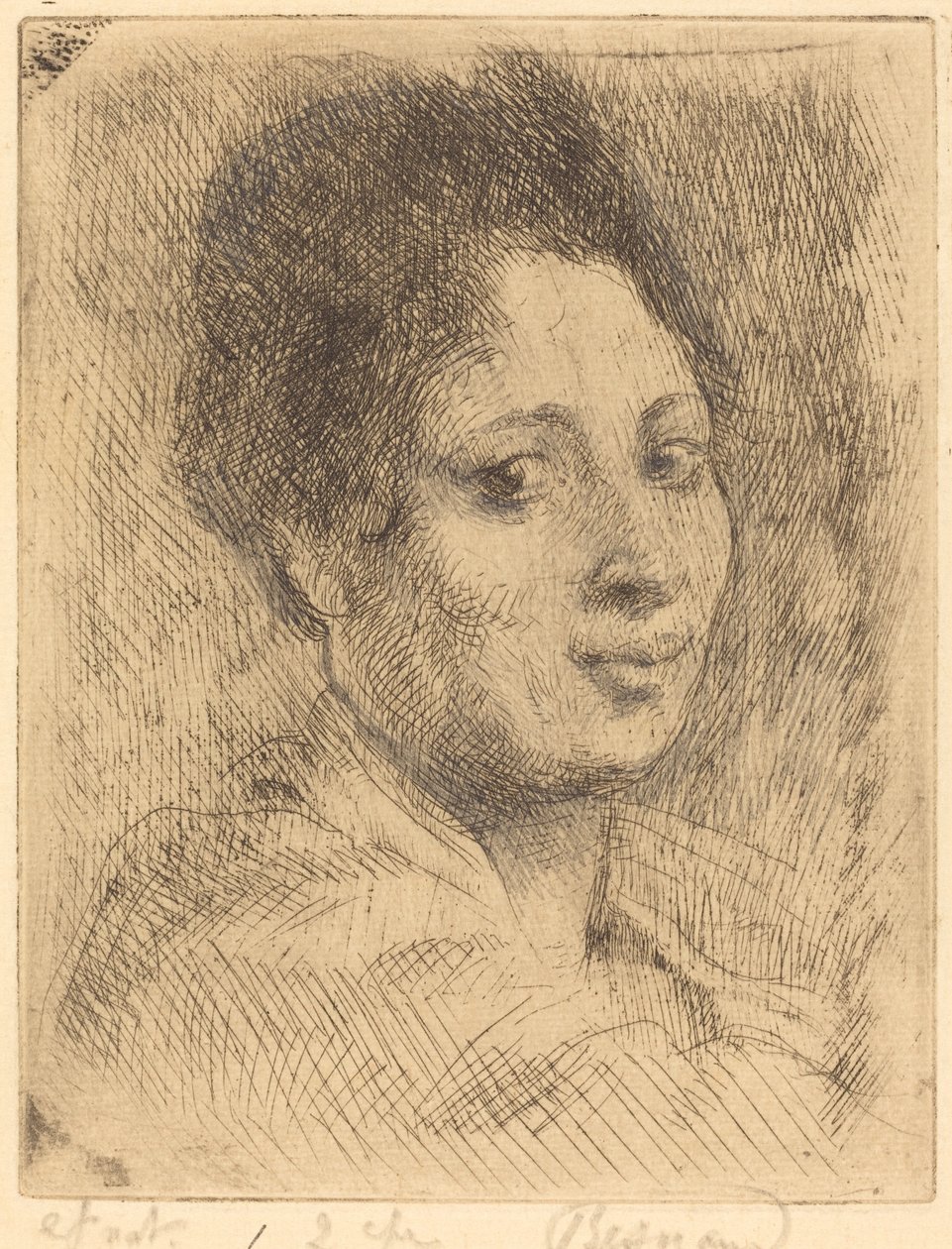Peppina, 1919. by Paul Albert Besnard
