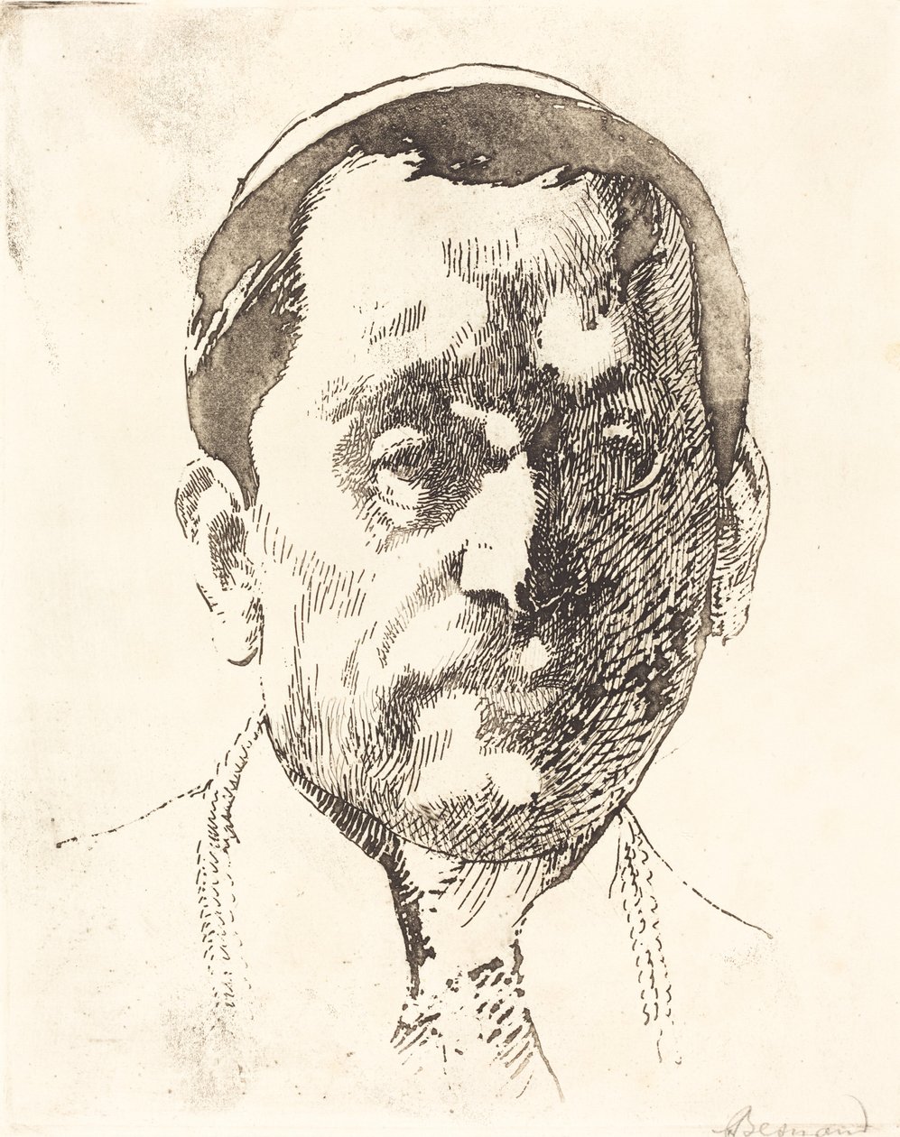Papa Benedict XV Benoit XV, 1917. by Paul Albert Besnard