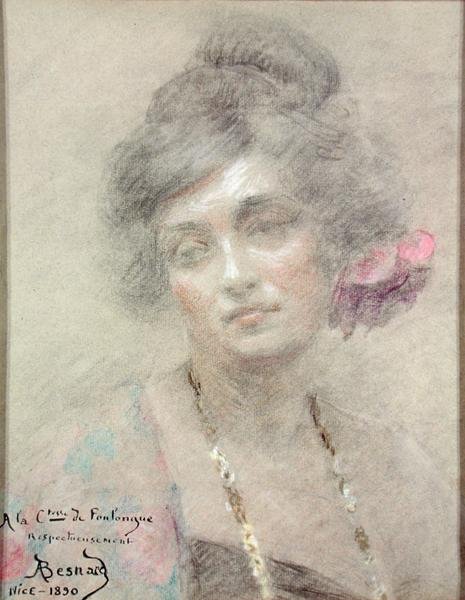 Bir Kadının Portresi by Paul Albert Besnard