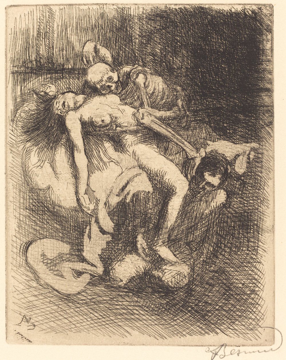 Mülkiyet La bulundurma, 1900. by Paul Albert Besnard