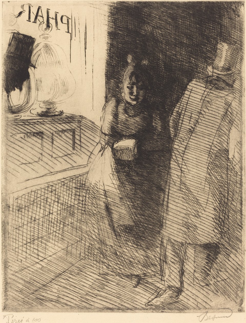 Fuhuş La Fuhuş, c. 1886. by Paul Albert Besnard