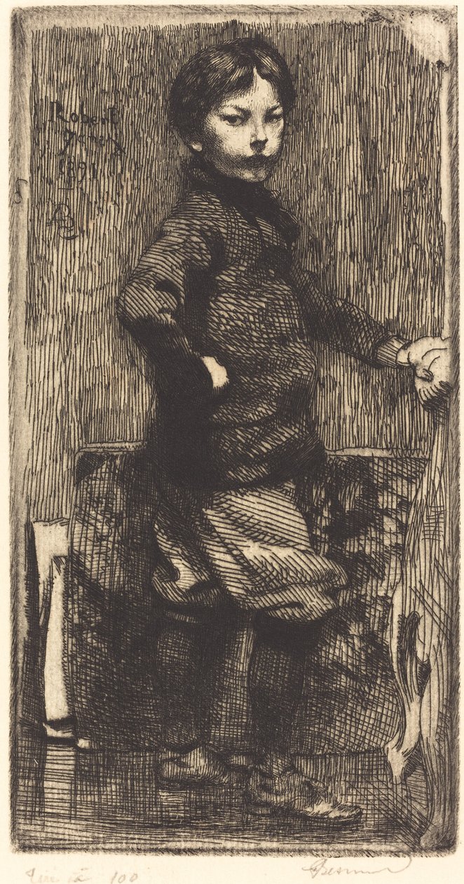 Robert Besnard, 1891. by Paul Albert Besnard