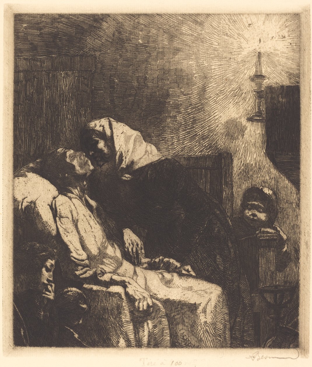 Son, 1883. by Paul Albert Besnard
